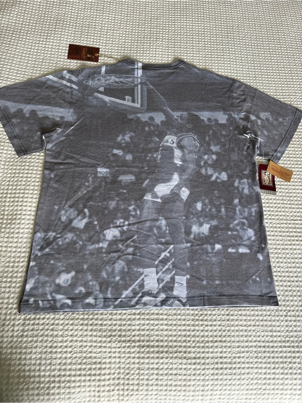 Brand Nee Mitchell & Ness Atlanta Hawks Spud Webb Above The Rim All over w tags - Picture 2 of 6
